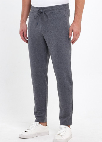 Серые кэжуал демисезонные прямые брюки Trend Collection