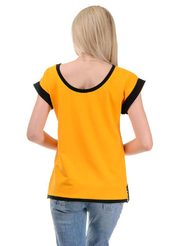 Желтая демисезон футболка Artystuff