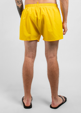Желтые пляжные шорты с логотипом Dsquared2 (251250436)