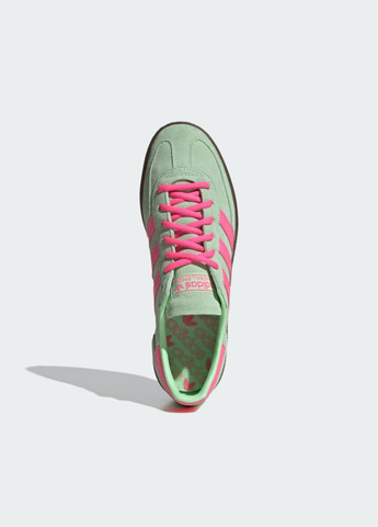 Кросівки IH7498 adidas Handball Spezial Green Lucid Pink фісташкові демісезони (317279613)