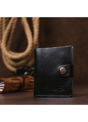 Мужское кожаное портмоне 9х10х1 см Shvigel (253491238)