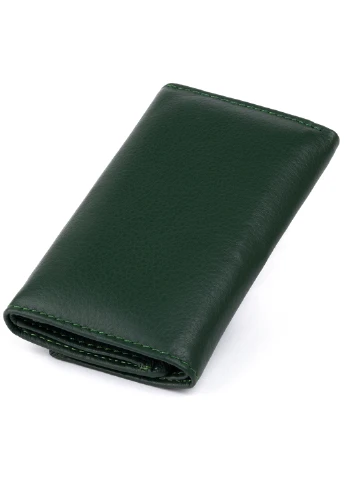 Жіночий шкіряний гаманець-ключниця 12,3х7,3х1 см st leather (252128694)