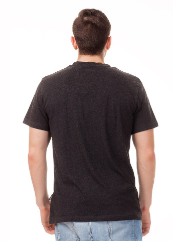 Темно-серая футболка с коротким рукавом Magnum