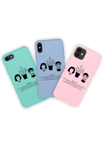 Чехол силиконовый Apple Iphone Xs Max Леон Киллер (Leon) (8226-1453) MobiPrint (219777031)