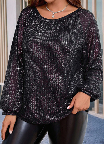 Фіолетова блуза SHEIN