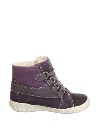 Фиолетовые кэжуал осенние ботинки Ecco