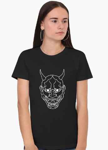 Футболка жіноча Диявол (Devil) (8976-1968) XXL MobiPrint - (227212206)