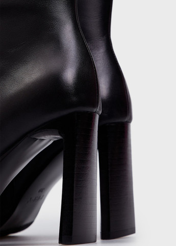 Черные демисезонная ботильоны PRPY