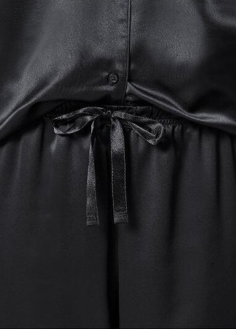 Черная всесезон пижама (рубашка, брюки) рубашка + брюки Esmara