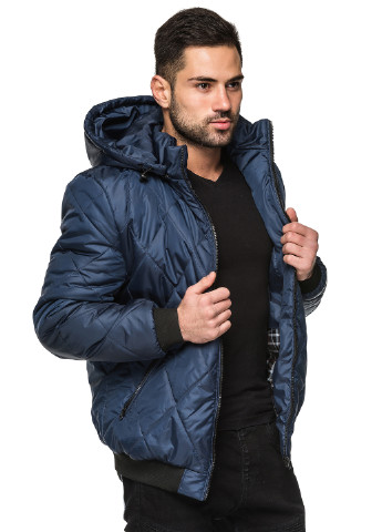 Синяя демисезонная куртка Кариант
