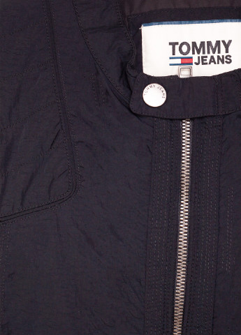 Черная демисезонная куртка Tommy Jeans