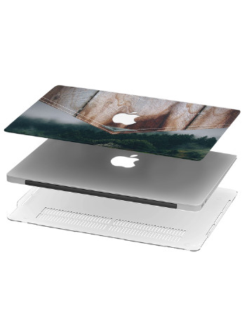 Чехол пластиковый для Apple MacBook Pro 15 A1707 / A1990 Дерево и лес (Forest Wood) (9649-1903) MobiPrint (218506080)