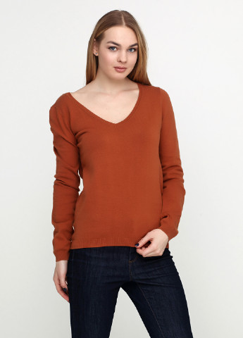 Светло-коричневый демисезонный пуловер пуловер Colours