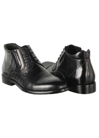 Черные осенние мужские классические ботинки 196730 Cosottinni