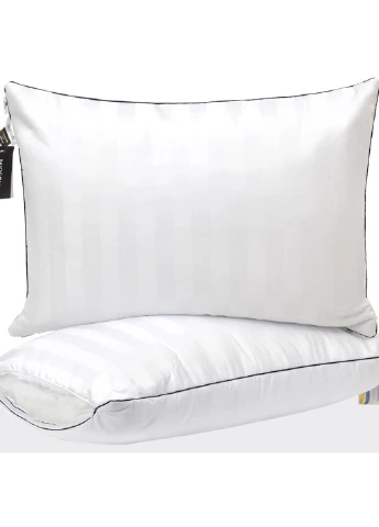 Подушка 1279 Royal Pearl Hand Made з евкаліптом Середня 45х45 см (2200003276398) Mirson (254081491)
