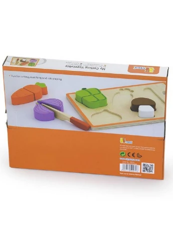 Дитячий набір Овочі 15х22х2,5 см Viga Toys (228856599)
