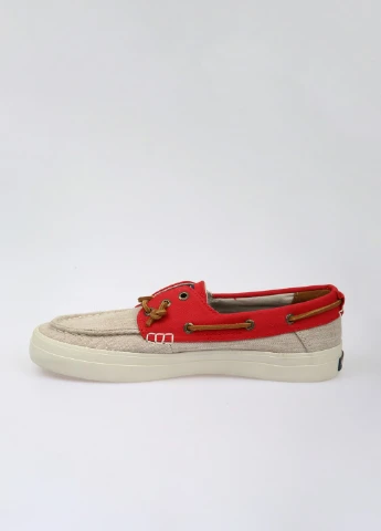 Бежевые мокасины Sperry