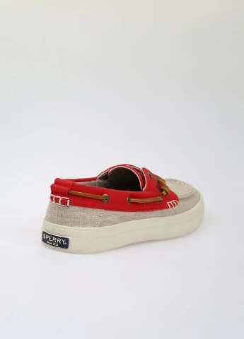 Бежевые мокасины Sperry