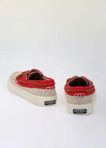 Бежевые мокасины Sperry