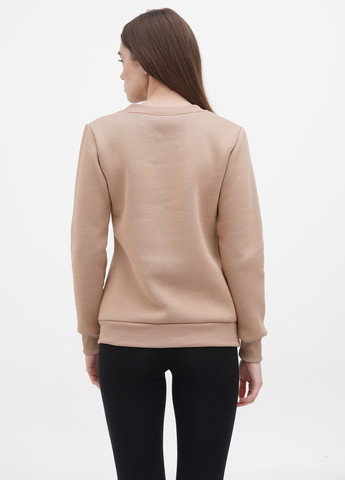 Бежевый свитшот Shik однотонный без декора (267150744)