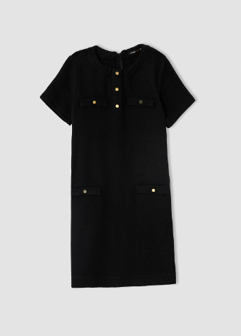 Чорна кежуал плаття, сукня DeFacto