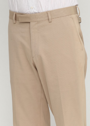 Песочные классические демисезонные со средней талией брюки Ralph Lauren
