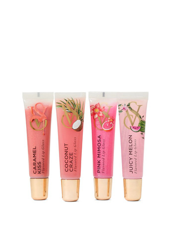 Набір блиск для губ, 15 мл (4 шт.) Victoria's Secret (329439177)