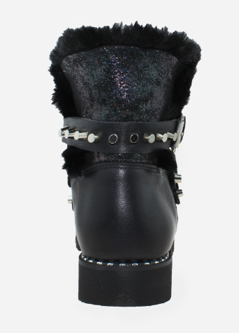 Зимние ботинки rf54538 черный-зелёный Favi