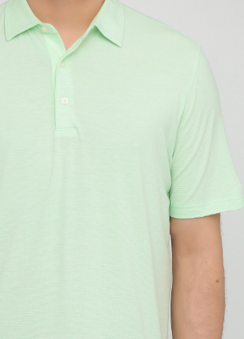 Салатовая футболка-поло для мужчин Greg Norman в полоску