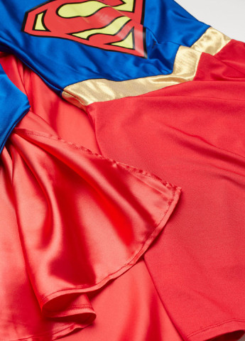 Карнавальный костюм "Супергерл" H&M однотонный красный карнавальный полиэстер