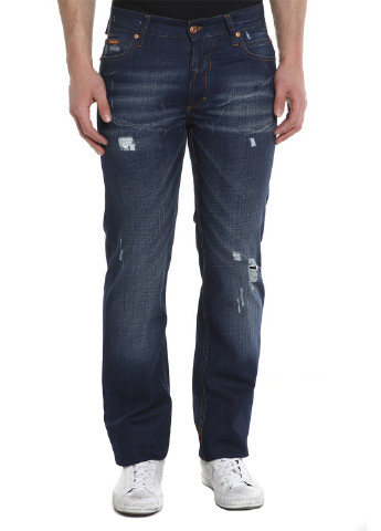 Синие демисезонные джинсы GF Ferre