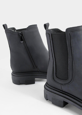 Осенние ботинки челси Boohoo без декора тканевые