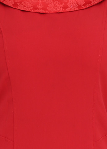 Червона кежуал сукня N&C однотонна
