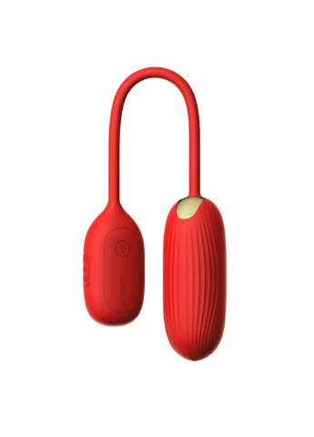 Bluetooth-віброяйце з функцією музичної вібрації Muse Red Svakom (252612395)