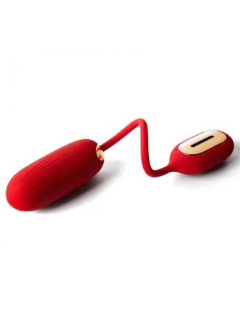 Bluetooth-віброяйце з функцією музичної вібрації Muse Red Svakom (252612395)