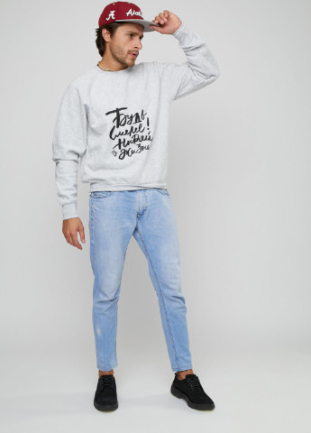 Сірий світшот YAPPI (198688899)