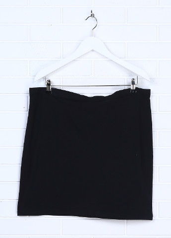 Черная кэжуал однотонная юбка Skirt мини
