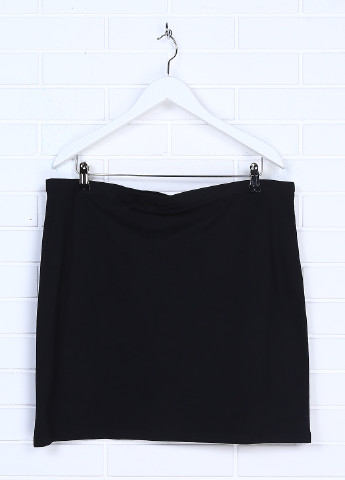 Черная кэжуал однотонная юбка Skirt мини