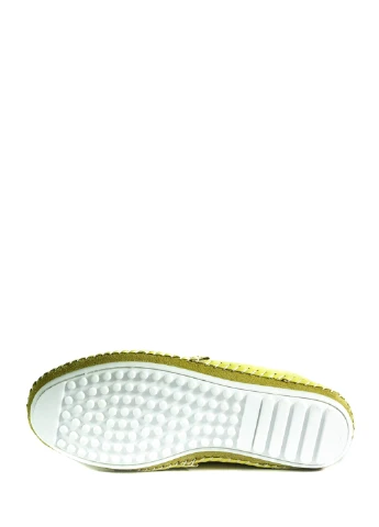 Жіночі балетки Allshoes | жовті однотонні штучна шкіра (219778952)