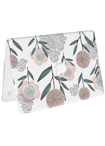 Чохол пластиковий для Apple MacBook Air 13 A1466 / A1369 Естетичні квіти (Aesthetic flowers) (6351-2343) MobiPrint (218857667)