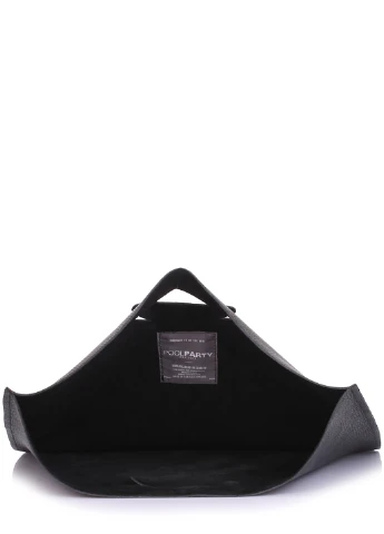 Шкіряна сумка Shopper 40х44 см PoolParty (252415209)