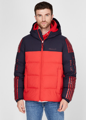 Красная зимняя куртка Gant