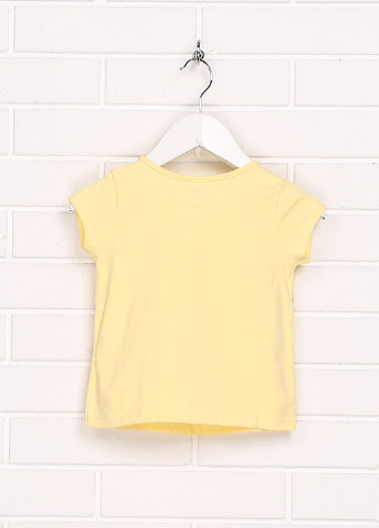 Желтая летняя футболка с коротким рукавом Garanimals