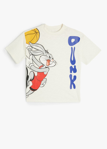 Світло-сіра літня футболка KOTON