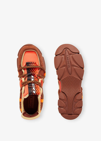 Помаранчеві Осінні кросівки Lacoste L003 Runway