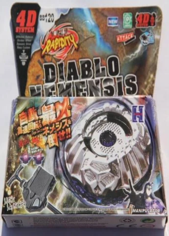 Волчок BEYBLADE (Бейблейд) Diablo Nemensis BB120 с пусковым устройством(453628) Francesco Marconi (213875652)