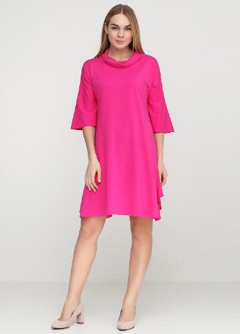 Розовое кэжуал платье Paquito однотонное