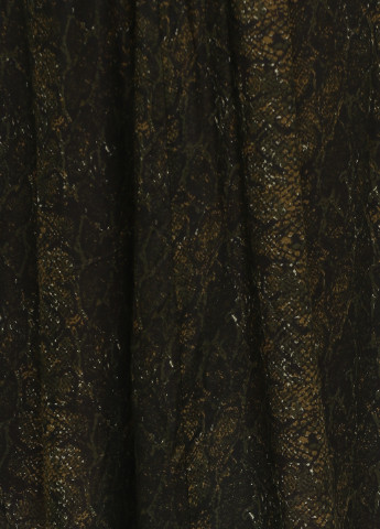 Темно-зеленая кэжуал леопардовая юбка Desires а-силуэта (трапеция)