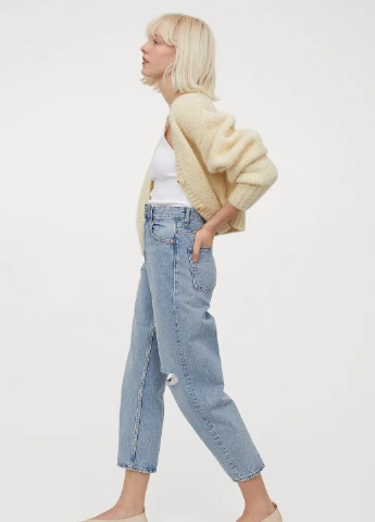 Боді,білий, H&M Basic (255192308)