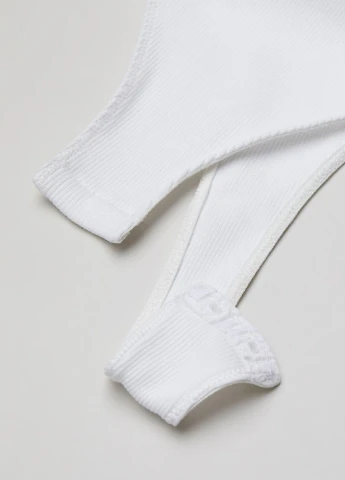 Боді,білий, H&M Basic (255192308)